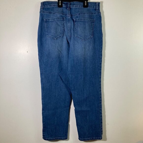 Womens Gloria Vanderbilt Amanda Straight Leg Jeans 10 - Picture 2 of 8